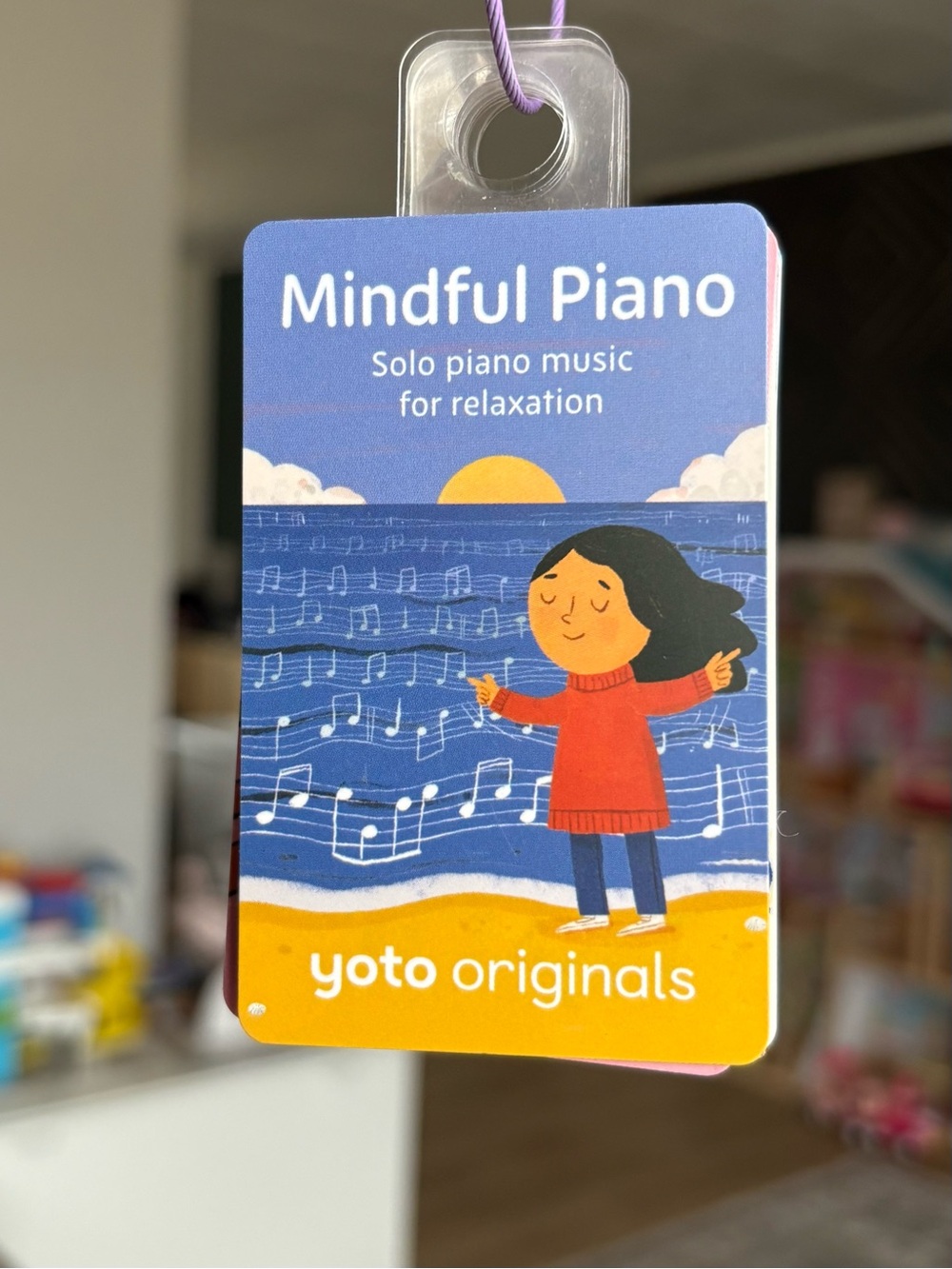 Yoto Originals Mindful Piano Audio Card